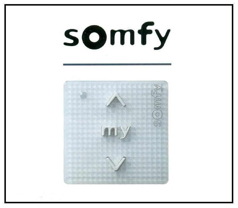 Διακόπτης ρολλοκουρτίνας Somfy Smoove Origin RTS